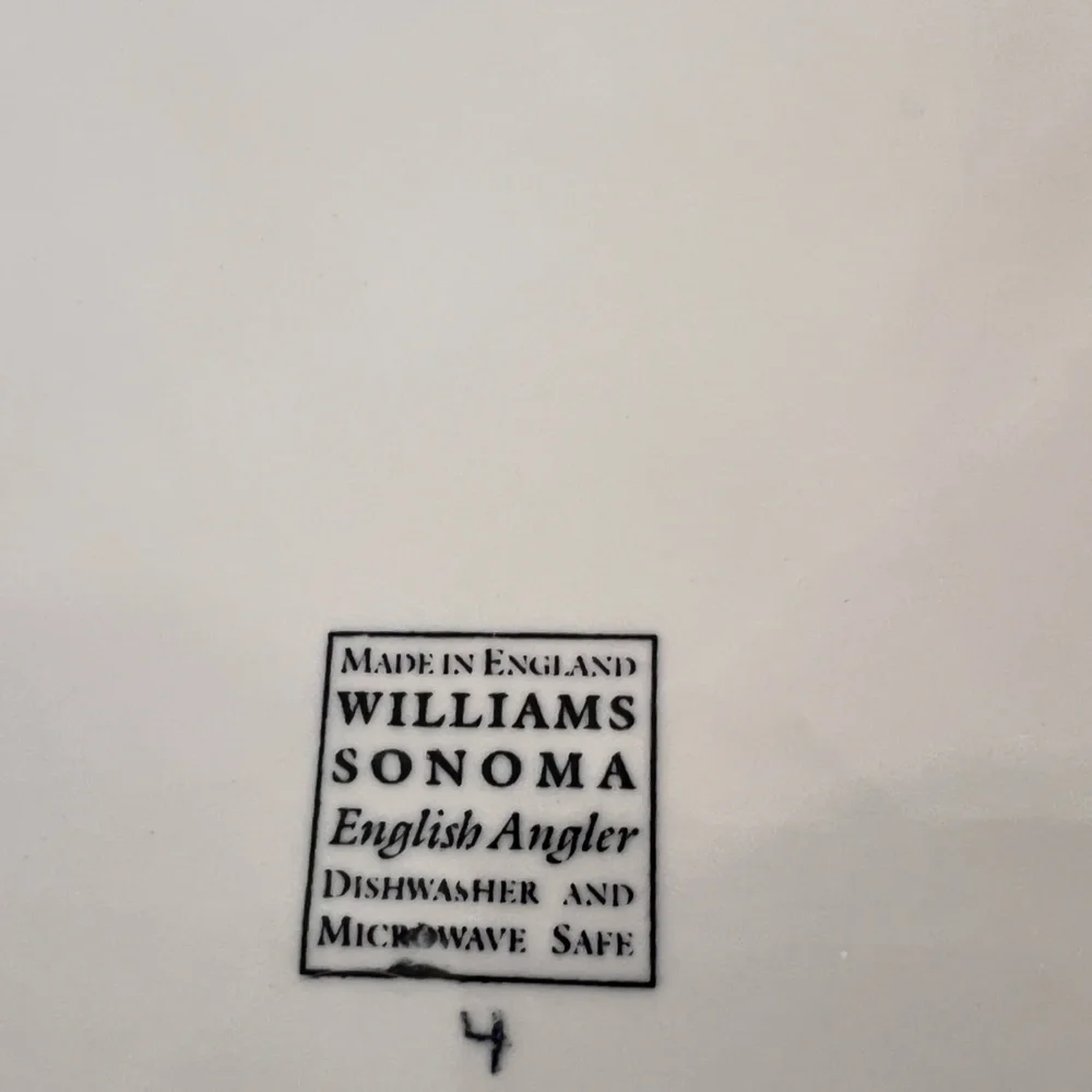 WILLIAMS-SONOMA English Angler 17.75 